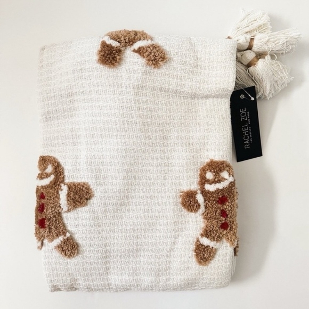 Rachel Zoe Gingerbread Throw Blanket